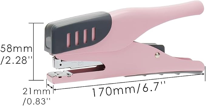 XiowDow Pink Stapler Cute Plier Staplers - Image 6