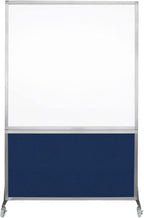 DivideWrite Mobile Whiteboard | Double Sided Dry Erase Board | Portable Office by VERSARE