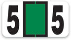 File Right Number Labels Roll – Color-Coded Numeric Filing Labels, 1-5/8" × by Unknown