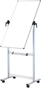 VIZ-PRO Double-sided Magnetic Mobile Whiteboard, 48 x 24 Inches, Portrait - Image 2