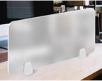Acrylic Frosted Privacy Screen Divider, Portable Desk Panel - Image 3