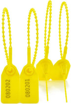 100Pcs Plastic Tamper Shipping Seals Pull-Tite Security Seal Signage Numbered - Image 3