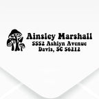 Custom Floral Address Stamp | Choose from 12 Designs | Multiple Ink Color - Image 2