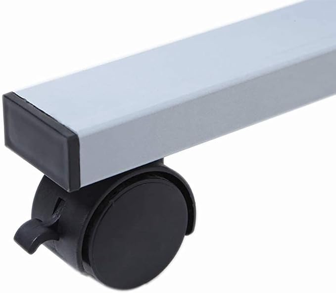 VIZ-PRO Double-Sided Magnetic Mobile Whiteboard, 60 x 48 Inches, Rolling Dry - Image 5