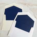 Classic Monogrammed Name Folded Notes – Raised Ink Personalized Stationery Set - Image 4