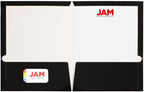 JAM PAPER Laminated Two Pocket Glossy Folders - Image 2