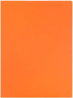 LUXPaper 9" x 12" Presentation Folders | Two Pocket | Mandarin Orange | 100lb. - Image 5