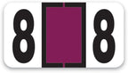 File Right Number Labels Roll – Color-Coded Numeric Filing Labels, 1-5/8" × by Unknown