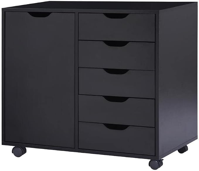 Naomi Home Amy 5-Drawer Craft & Office Storage Cabinet - Image 5