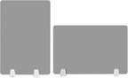 4PCS Desk Dividers Office Partitions, Privacy Desk Panel Protective, Frosted - Image 8