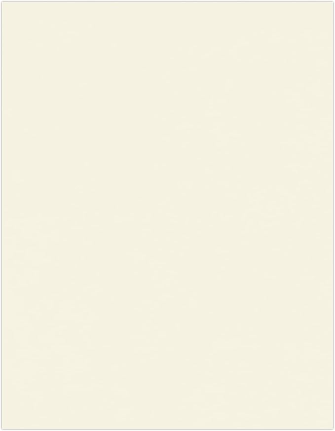 LUXPaper 8.5" x 11" Classic Crest Paper | Letter Size | Natural White | 24lb. by LUXPaper