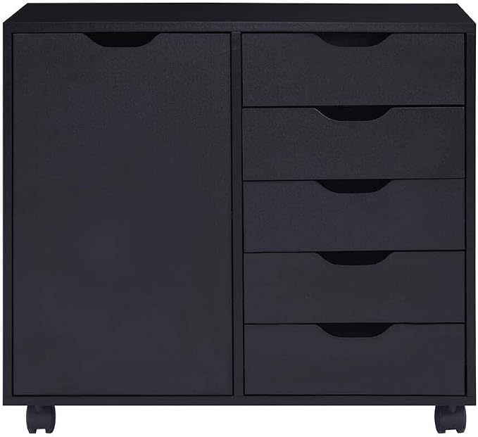 Naomi Home Amy 5-Drawer Craft & Office Storage Cabinet - Image 4