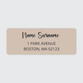 Dotty about Paper Personalized Beige Colorblock by DottyAboutPaper