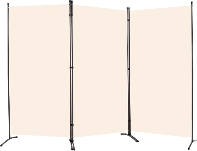 Room Divider 6FT Folding Privacy Screens, 3 Panel Partition Room Dividers - Image 7