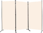 Room Divider 6FT Folding Privacy Screens, 3 Panel Partition Room Dividers - Image 7