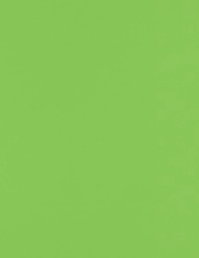 LUXPaper 8.5" x 11" Paper | Letter Size | Limelight Green | 80lb. Text | 50 Qty by LUXPaper