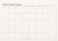 60 Page Schedule Planning Notepad, 245175 mm Tear-Off Sheets Weekly Planner by Unknown