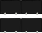 4PCS Desk Dividers Office Partitions, Privacy Desk Panel Protective, Frosted by TFCFL