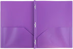 JAM PAPER Plastic Color Pop Folders - Image 2