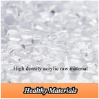 Frosted Acrylic Privacy Panel for Free Standing Desk - Image 5