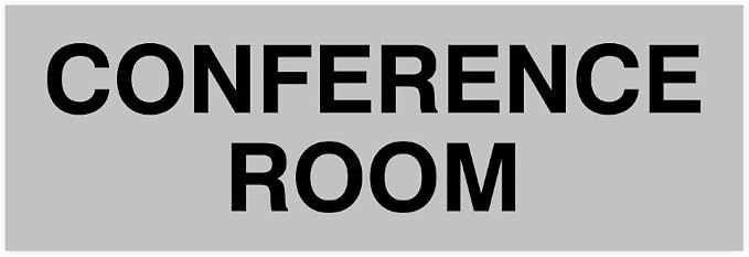 Signs ByLITA Basic Conference Room Sign by SignsByLITA