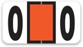 File Right Number Labels Roll – Color-Coded Numeric Filing Labels, 1-5/8" × by Unknown