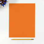 LUXPaper 8.5" x 11" Paper | Letter Size | Mandarin Orange | 80lb. Text | 250 Qty - Image 3