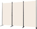 CHOSENM Room Divider, 3 Panel Folding Privacy Screens by CHOSENM