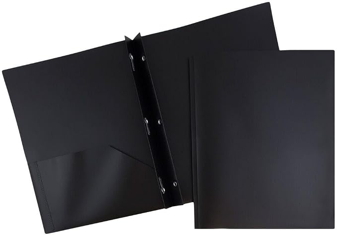 JAM PAPER Plastic Color Pop Folders by JAMPaper