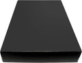Lineco 13x19 Black Museum Storage Box, Removable Lid and Drop Front Design by Lineco