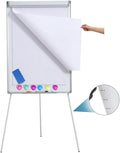 Magnetic Whiteboard Easel Tripod Stand 40 x 28 Inch by DexBoard
