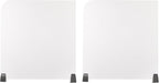 KONKENIE Acrylic Office Privacy Partition Indoor Desk Divider Guard Rectangle by KONKENIE