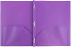 JAM PAPER Plastic Color POP Folders - Image 2