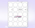 NextDayLabels - Pack of 100 Sheets, 8-1/2 x 11 Fluorescent Labels - Image 2