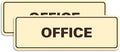 Signs ByLITA Standard Office Sign by SignsByLITA