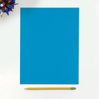 LUXPaper 8.5" x 11" Paper | Letter Size | Pool Blue | 80lb. Text | 50 Qty - Image 3