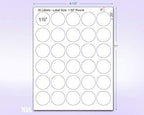 Pack of 100 Sheets, 8-1/2 x 11" Fluorescent Labels - Image 3