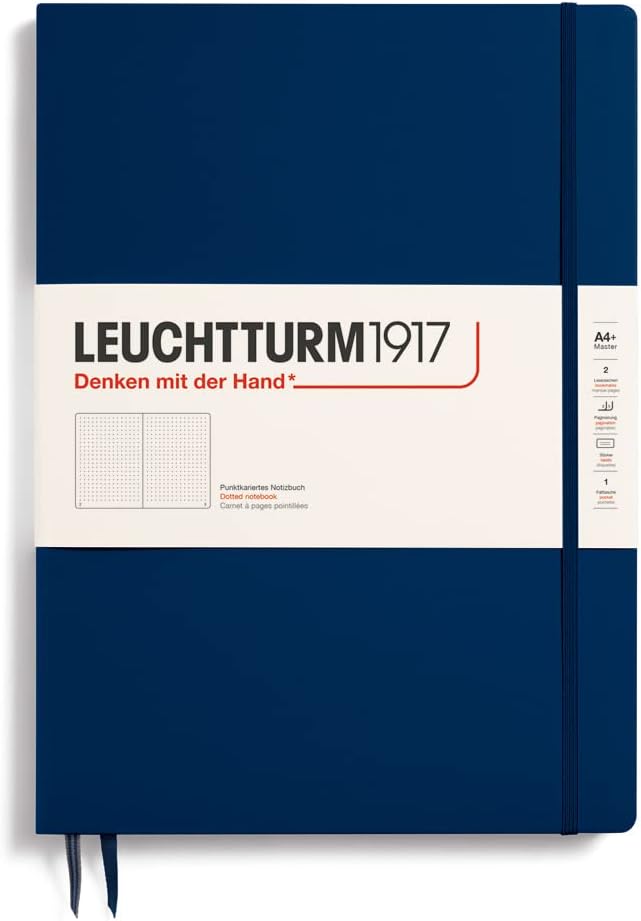 Leuchtturm1917 Hardcover Dotted Master Slim Notebook by LEUCHTTURM1917