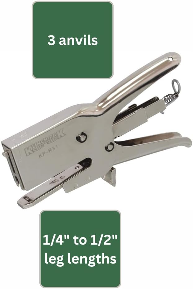 Klinch-Pak KP-R31 Heavy Duty Manual Plier Stapler - Image 5