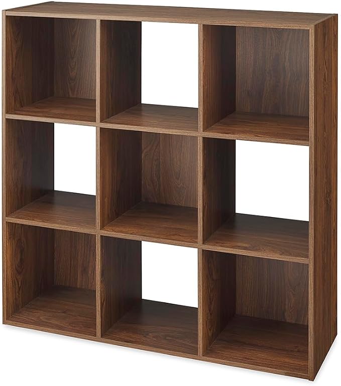Whitmor 9 Cube Storage Organizer, Open Storage Display Bookshelf, Storage - Image 4