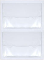 Juvale 100-Pack Clear Business Card Pockets - Image 8