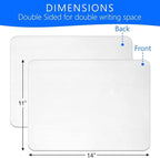 Small White Board, 11 x 14 Dry Erase Board, 2 Small White Boards Dry Erase - Image 2