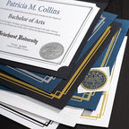 PaperDirect Foil Elegance Specialty Certificates, 50 Sheets of 38lb White Paper - Image 7