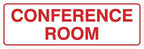 Standard Conference Room Sign by All+Quality