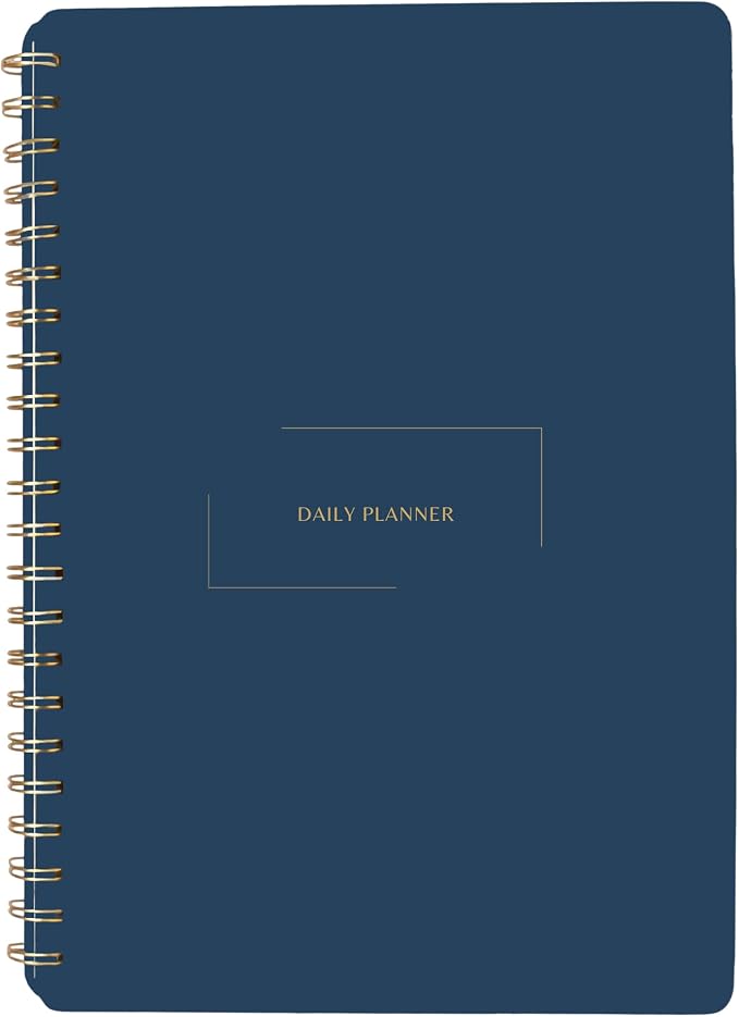 Merely Home Undated Daily Planner | 8.25” x 11.75” To Do List Notebook | Work - Image 2