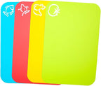 Carrollar Small Flexible Plastic Cutting Board Mats, 2 Pack Cutting Boards Mats - Image 4