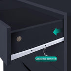Naomi Home Debbie 7-Drawer Craft & Office Storage Cabinet, Spacious - Image 4