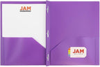 JAM PAPER Plastic Color Pop Folders - Image 5