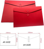10pcs A4 Kraft Paper Envelopes Portfolio Foolscap File Folders Document Folder - Image 2