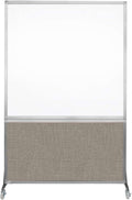 DivideWrite Mobile Whiteboard | Double Sided Dry Erase Board | Portable Office by VERSARE